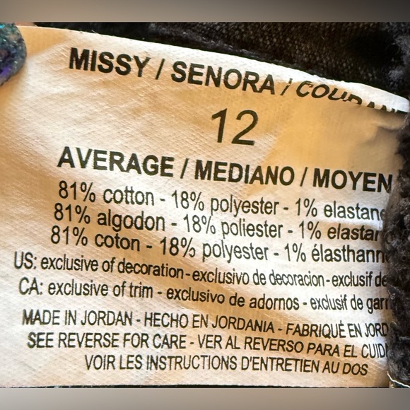 Gloria Vanderbilt Blue Straight Leg Jeans Classic Style - Picture 5 of 8